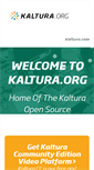 Mobile Screenshot of cdn.kaltura.org